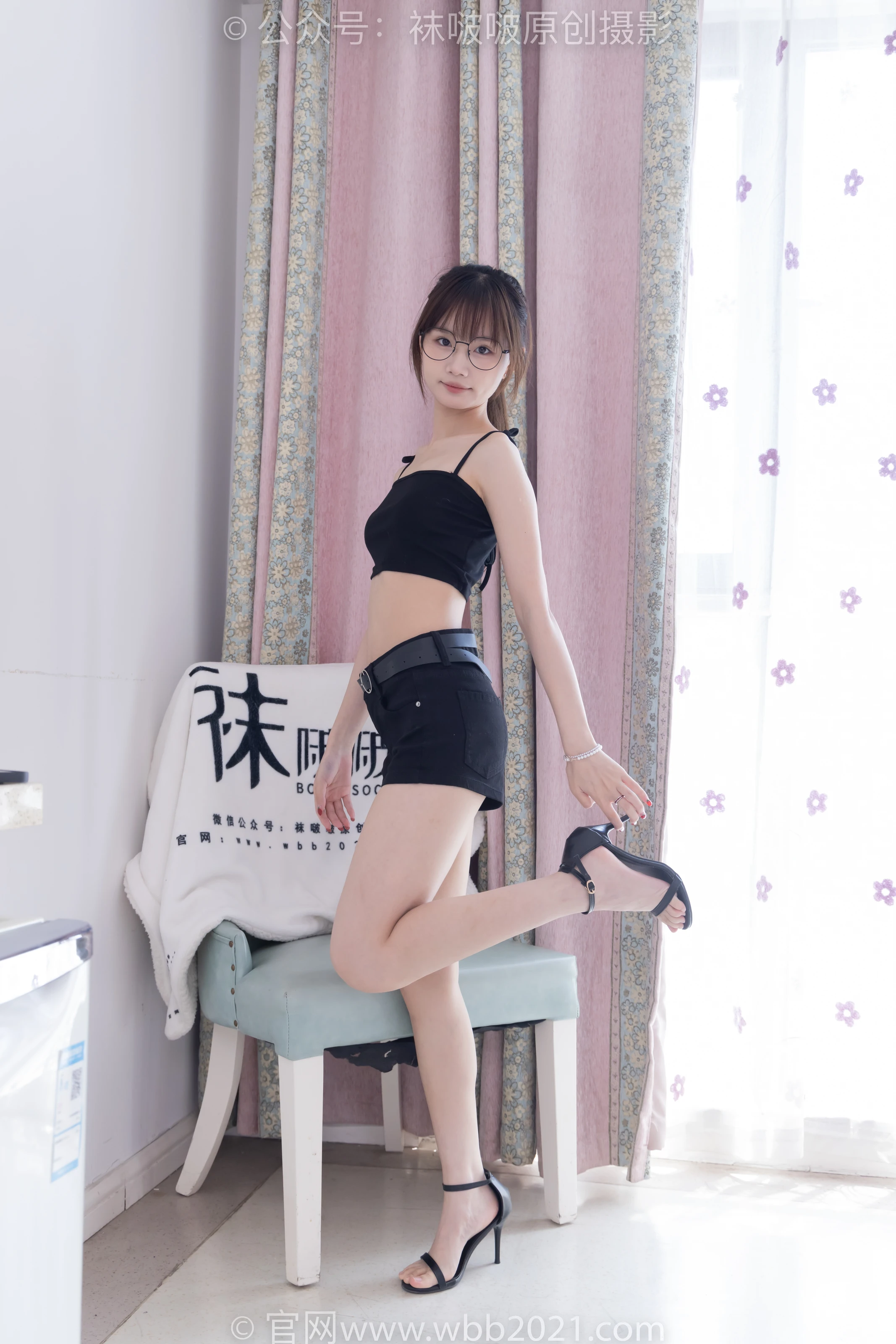 NO.565 甜甜圈-高跟鞋、薄黑丝（脚尖微加固款） - 1预览