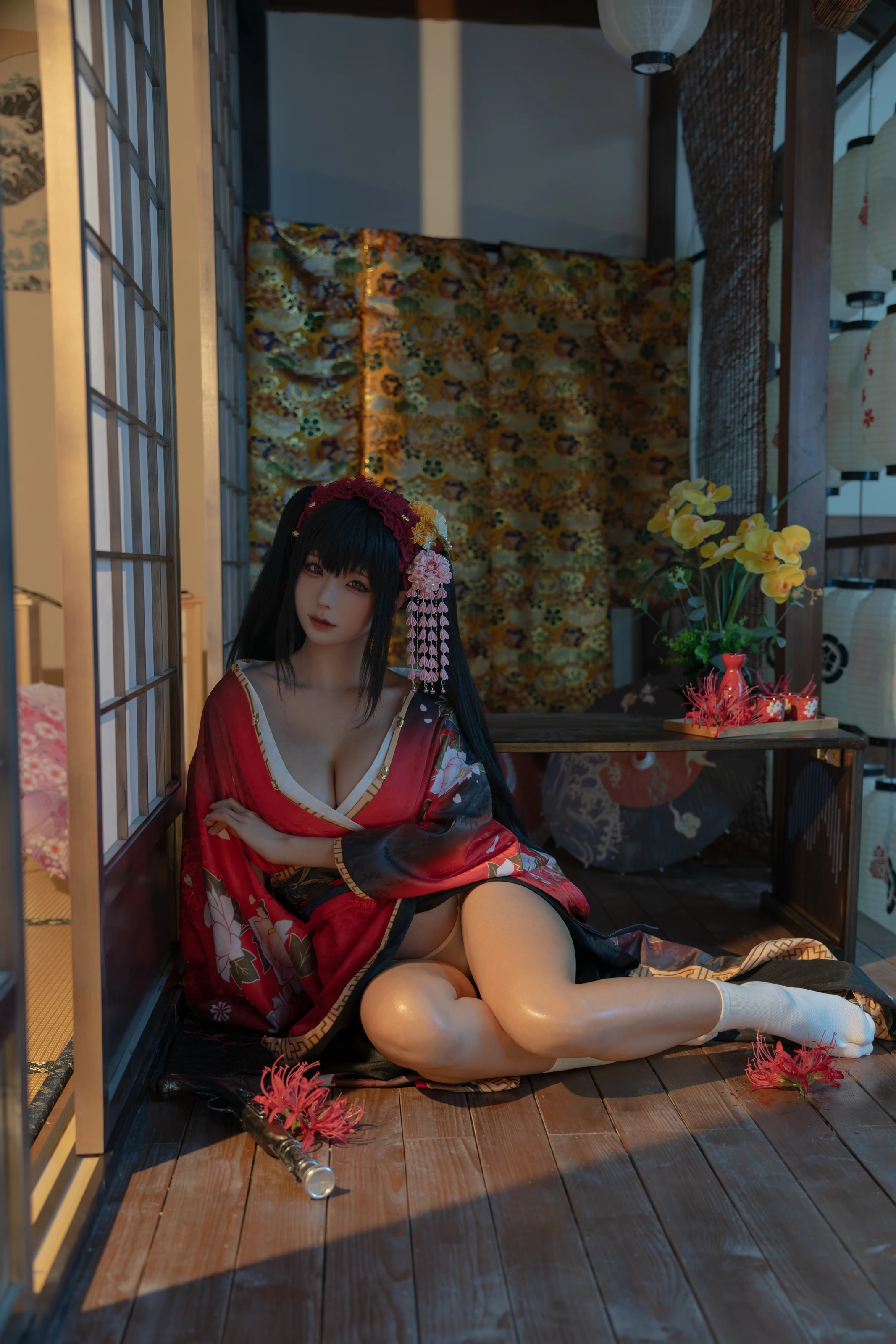 NO.339 狂三和服cos - 1预览