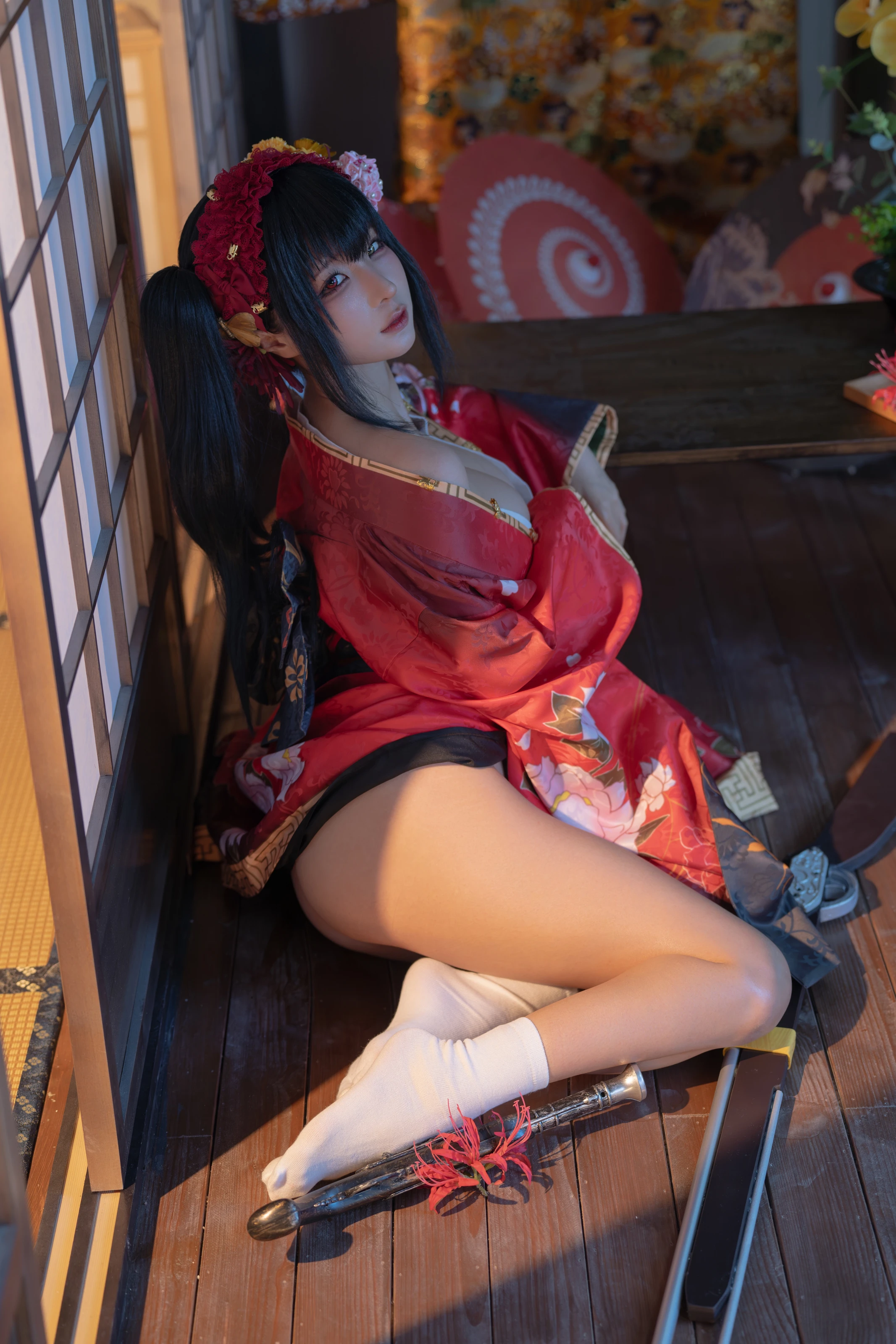 NO.339 狂三和服cos - 2预览