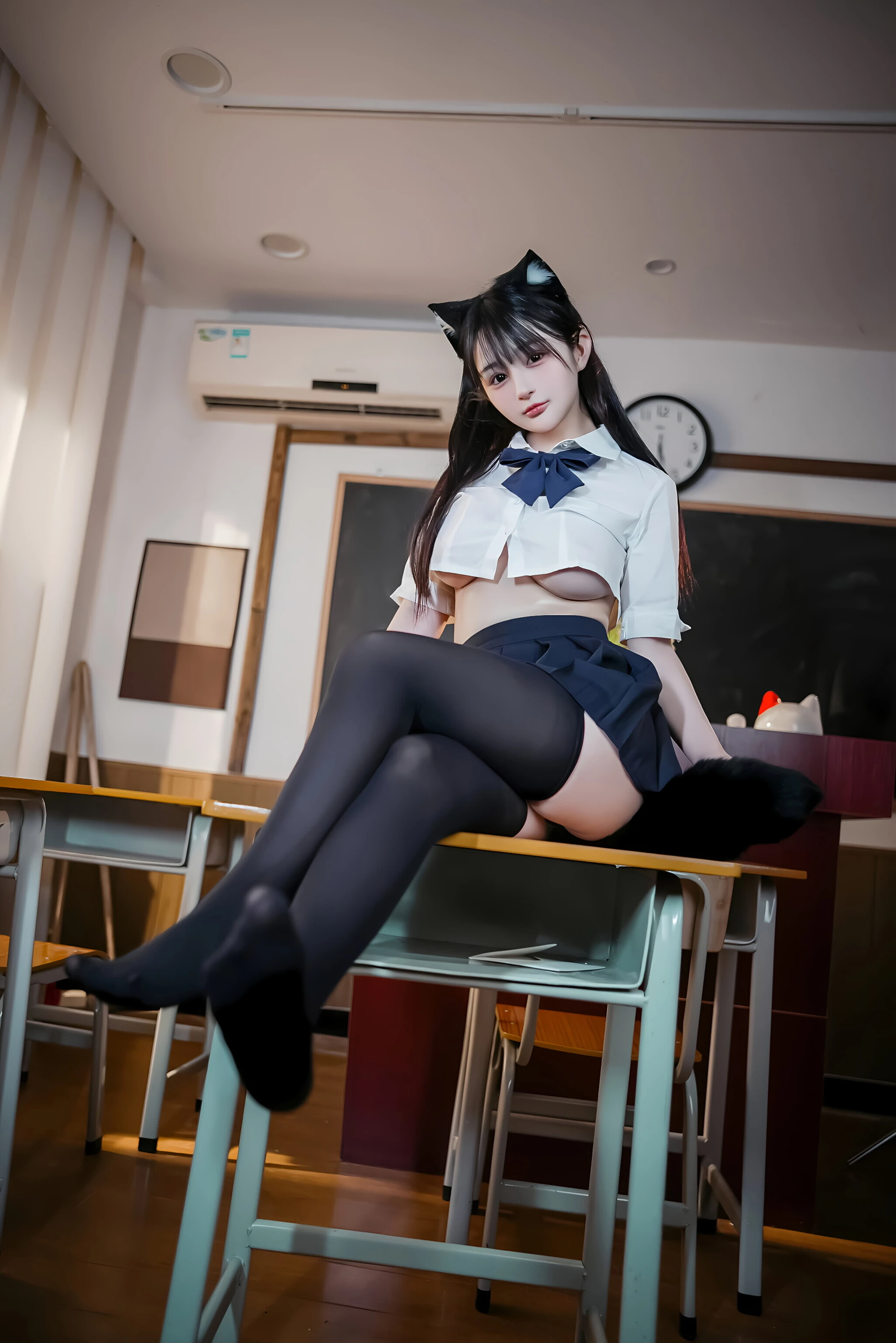 NO.151 失眠冲剂 JK猫耳 - 2预览