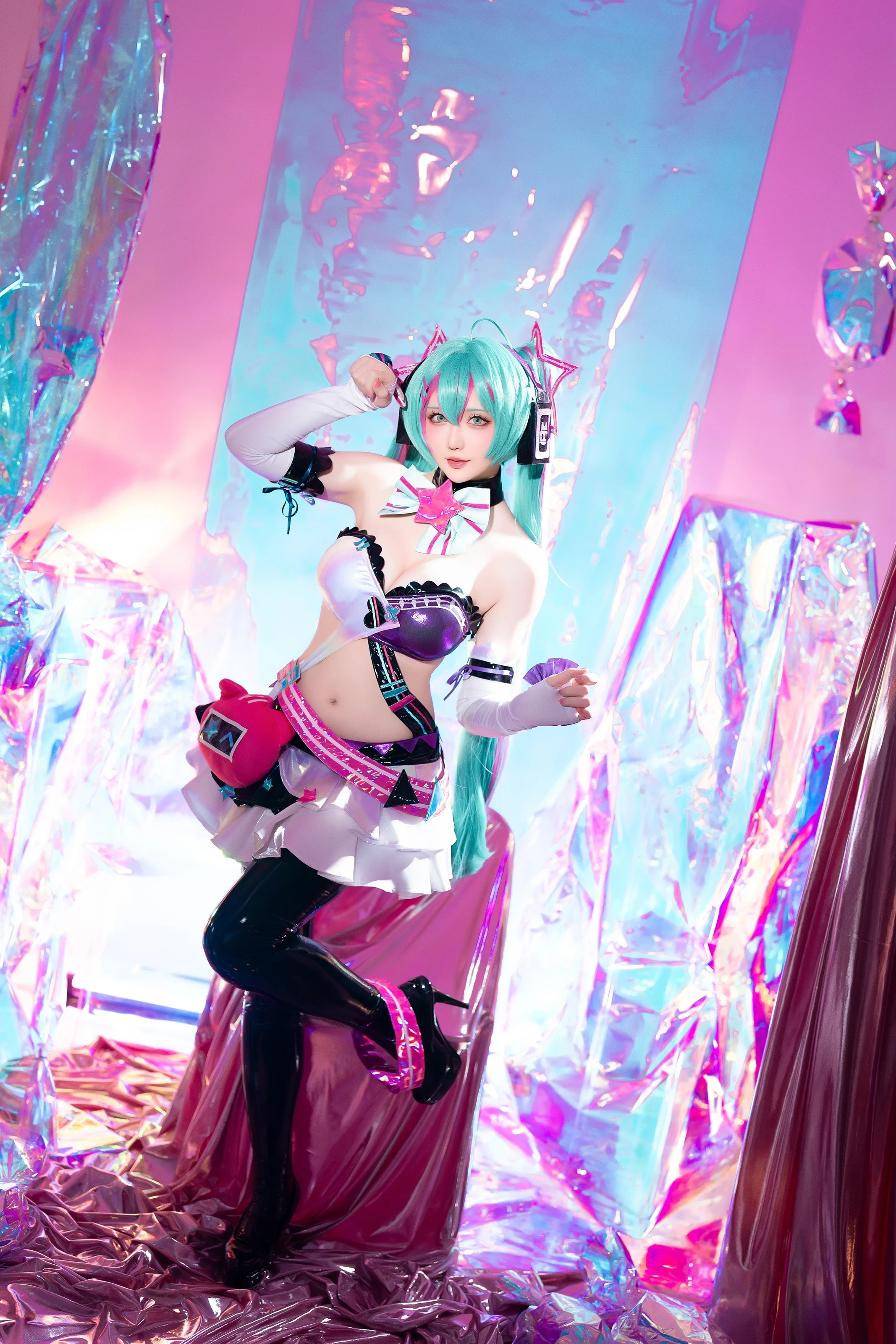 NO.281 2024年07月计划B Miku初音未来 喵斯快跑 - 1预览