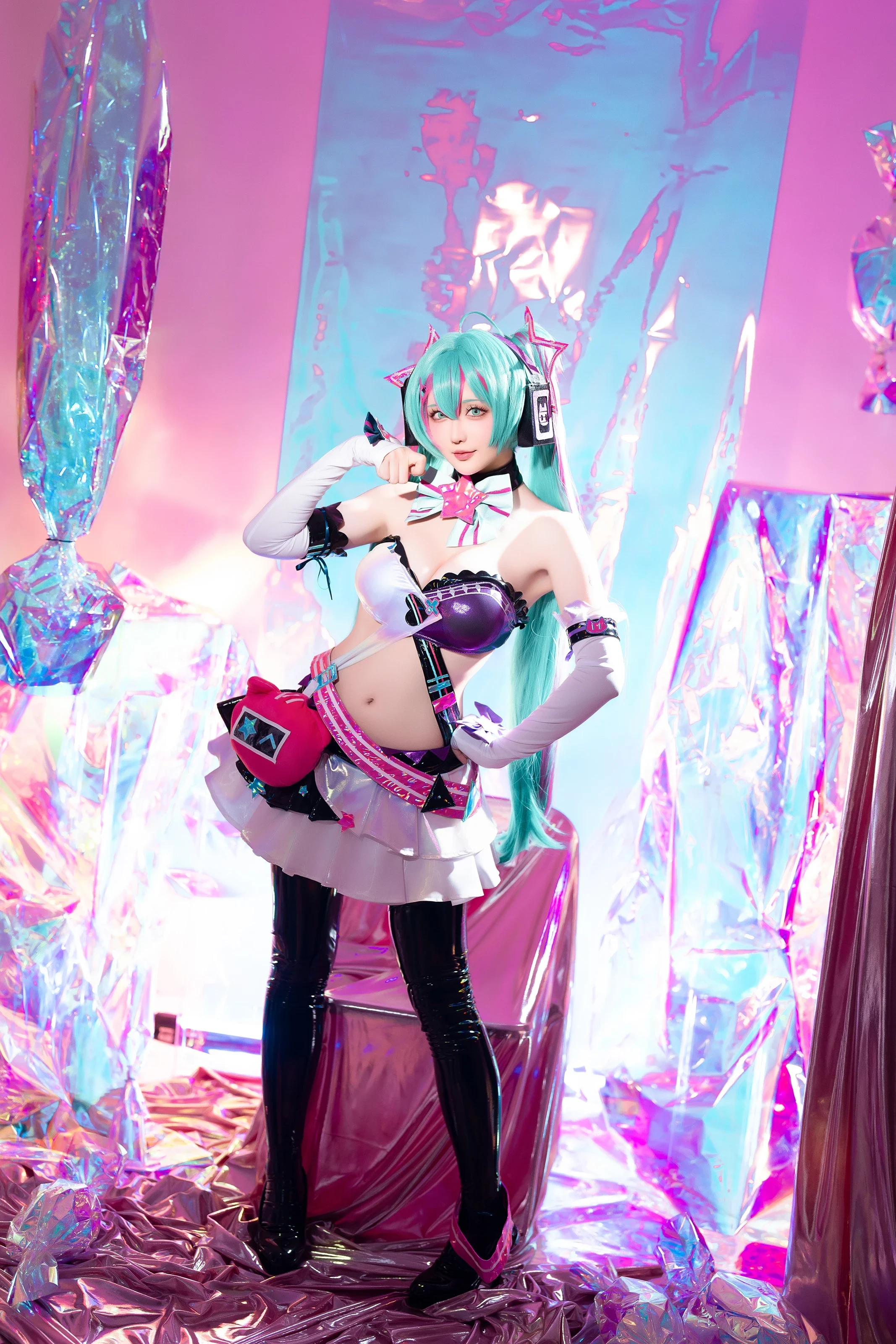 NO.281 2024年07月计划B Miku初音未来 喵斯快跑 - 2预览