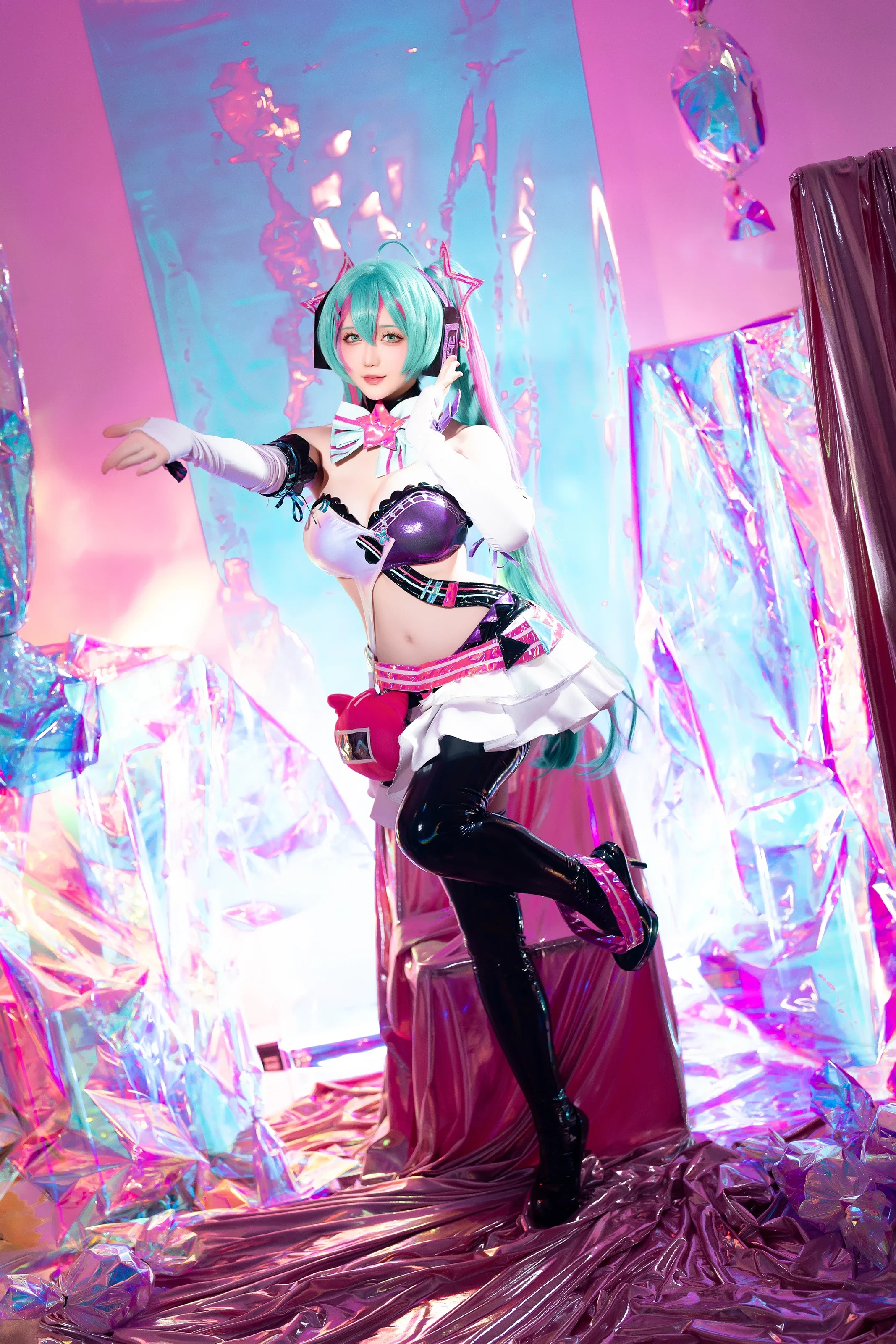 NO.281 2024年07月计划B Miku初音未来 喵斯快跑 - 4预览
