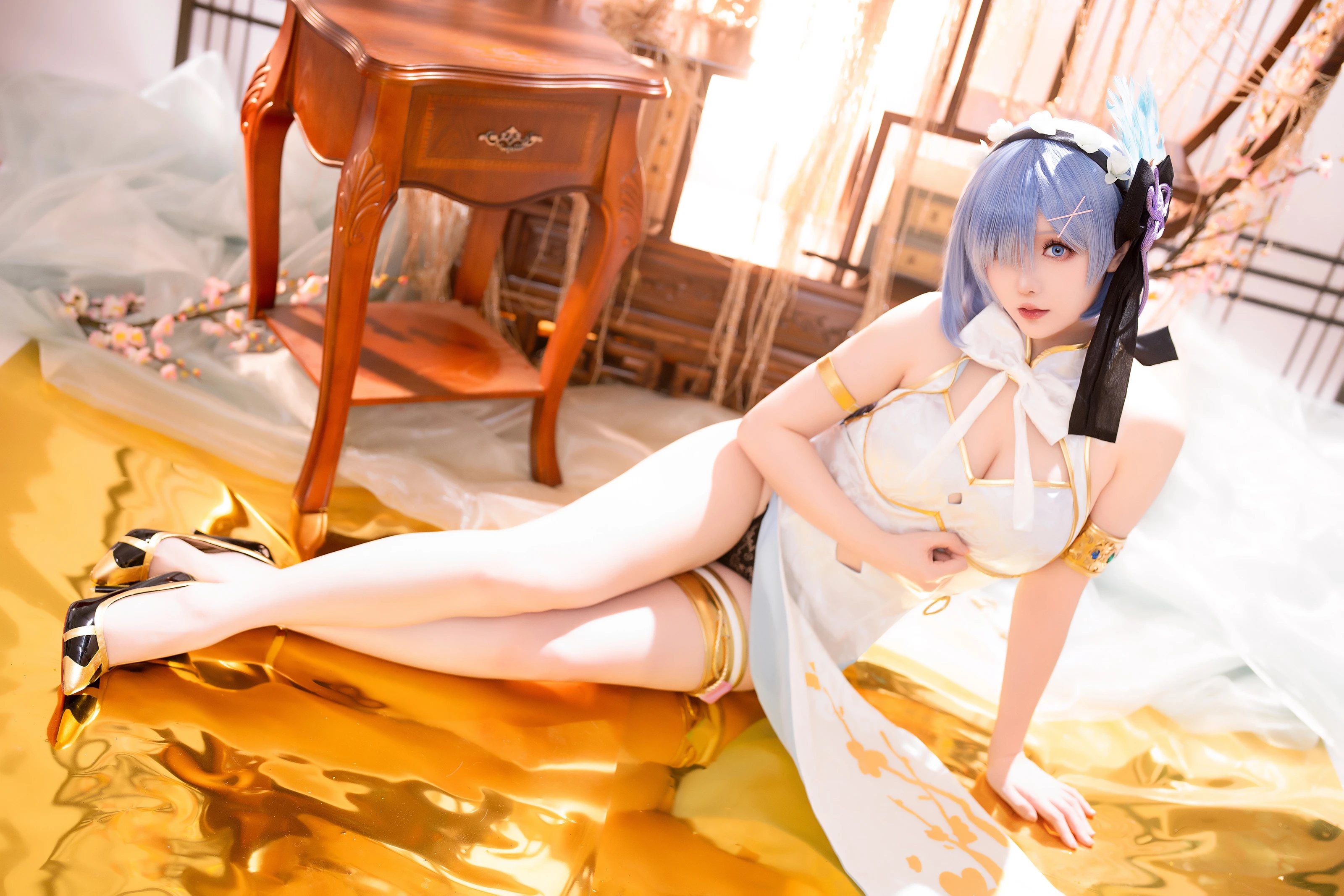 NO.254 24年01月计划B 蕾姆旗袍 - 4预览