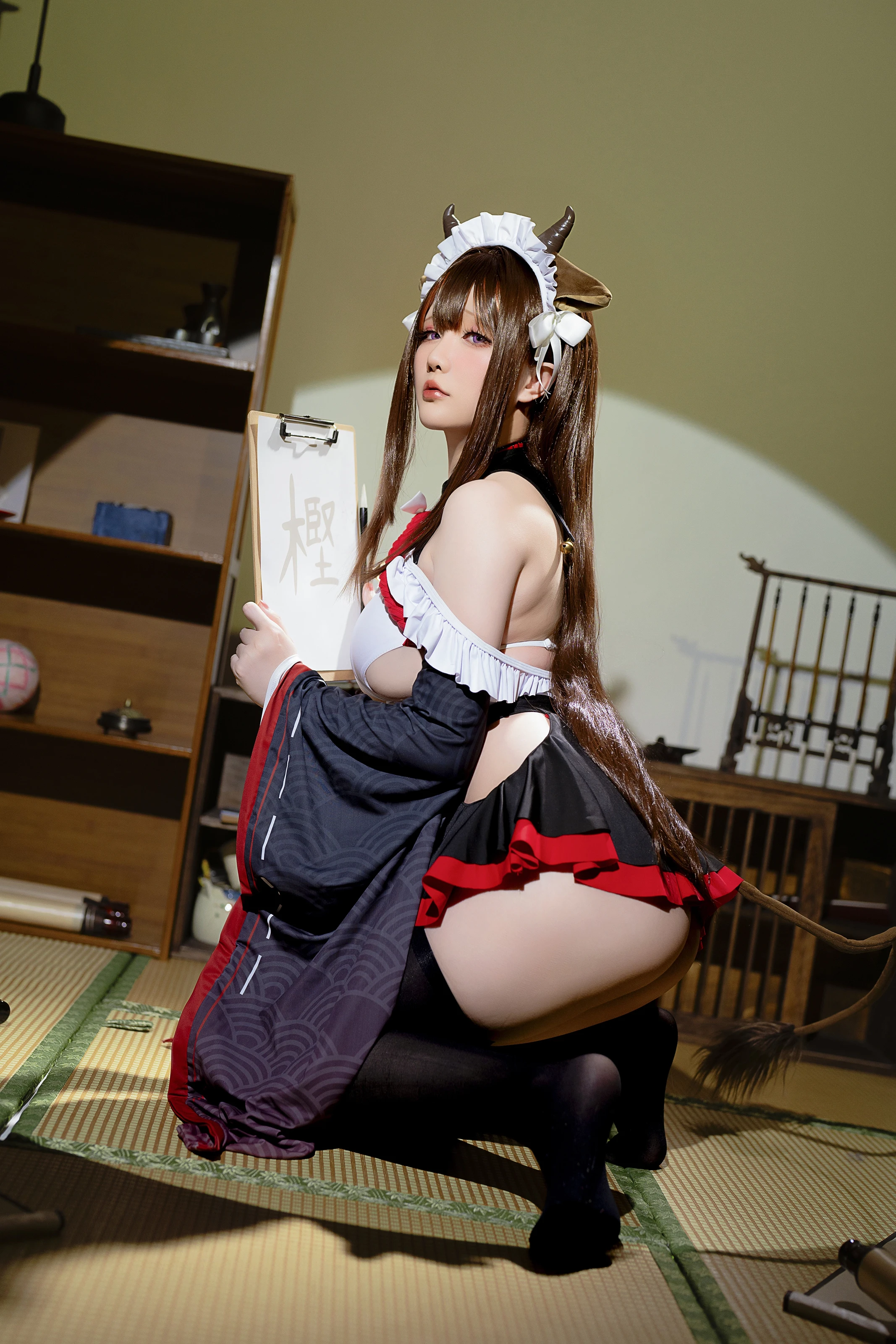 NO.246 23年12月计划B 碧蓝航线 樫野 女仆 - 3预览