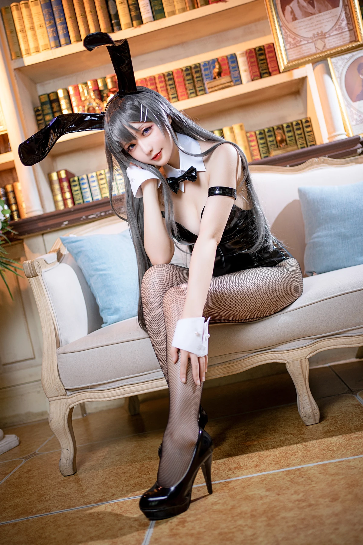 NO.066 樱岛麻衣兔女郎-黑 - 4预览
