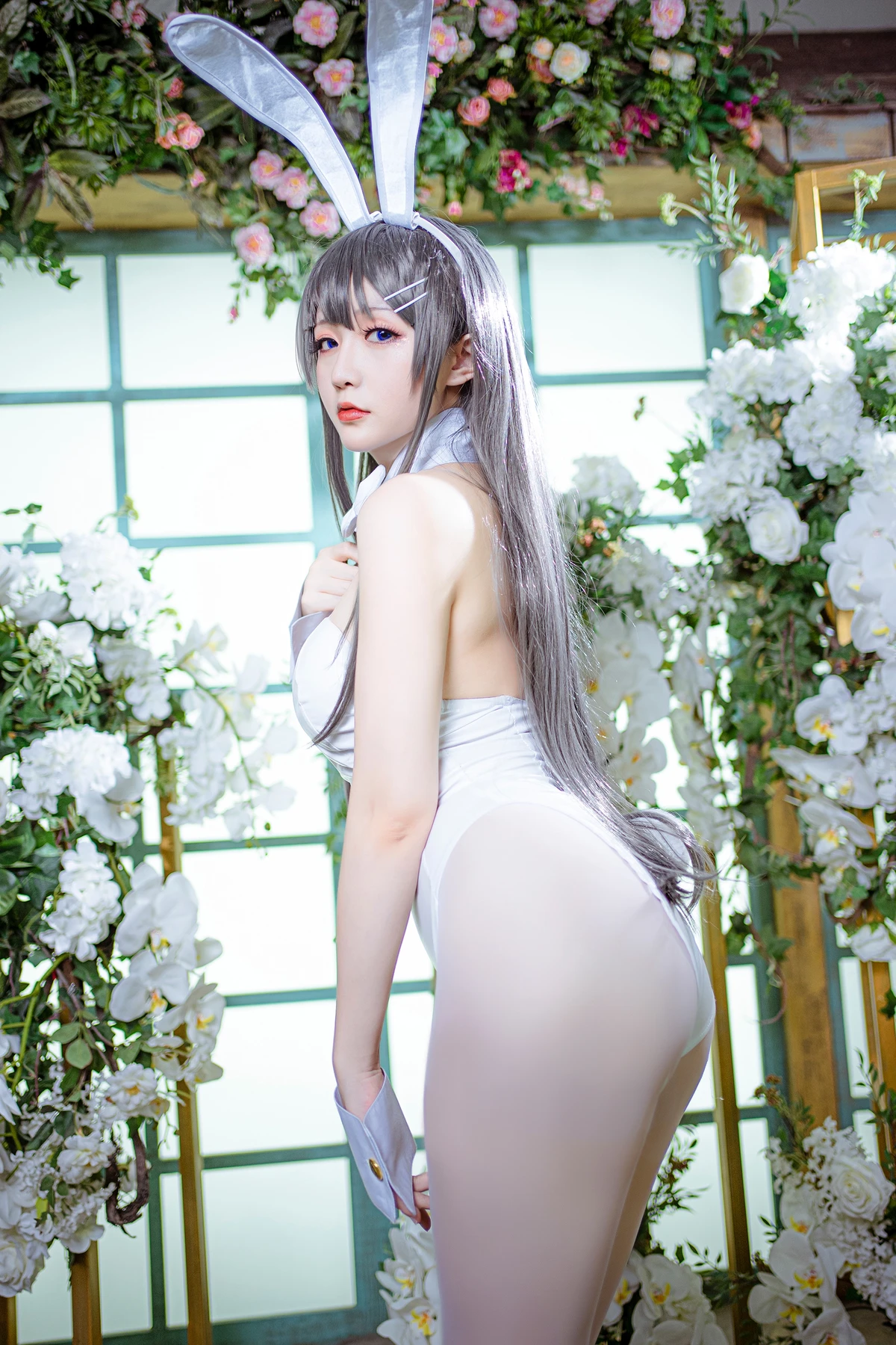 NO.065 樱岛麻衣兔女郎-白 - 4预览