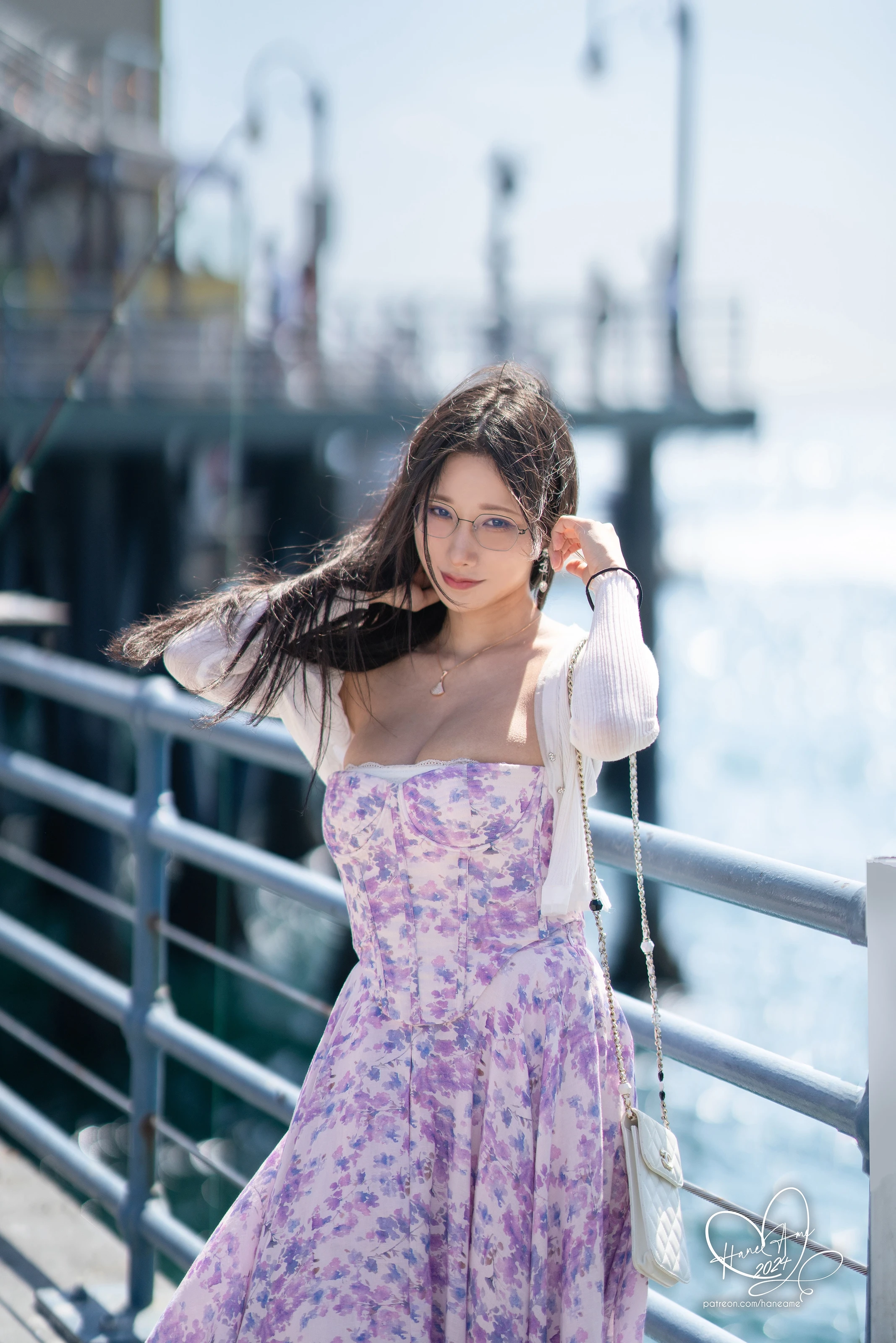 NO.397 24年08月订阅 Glasses Girlfriend USA 眼鏡女友 夏末美國回憶 - 3预览