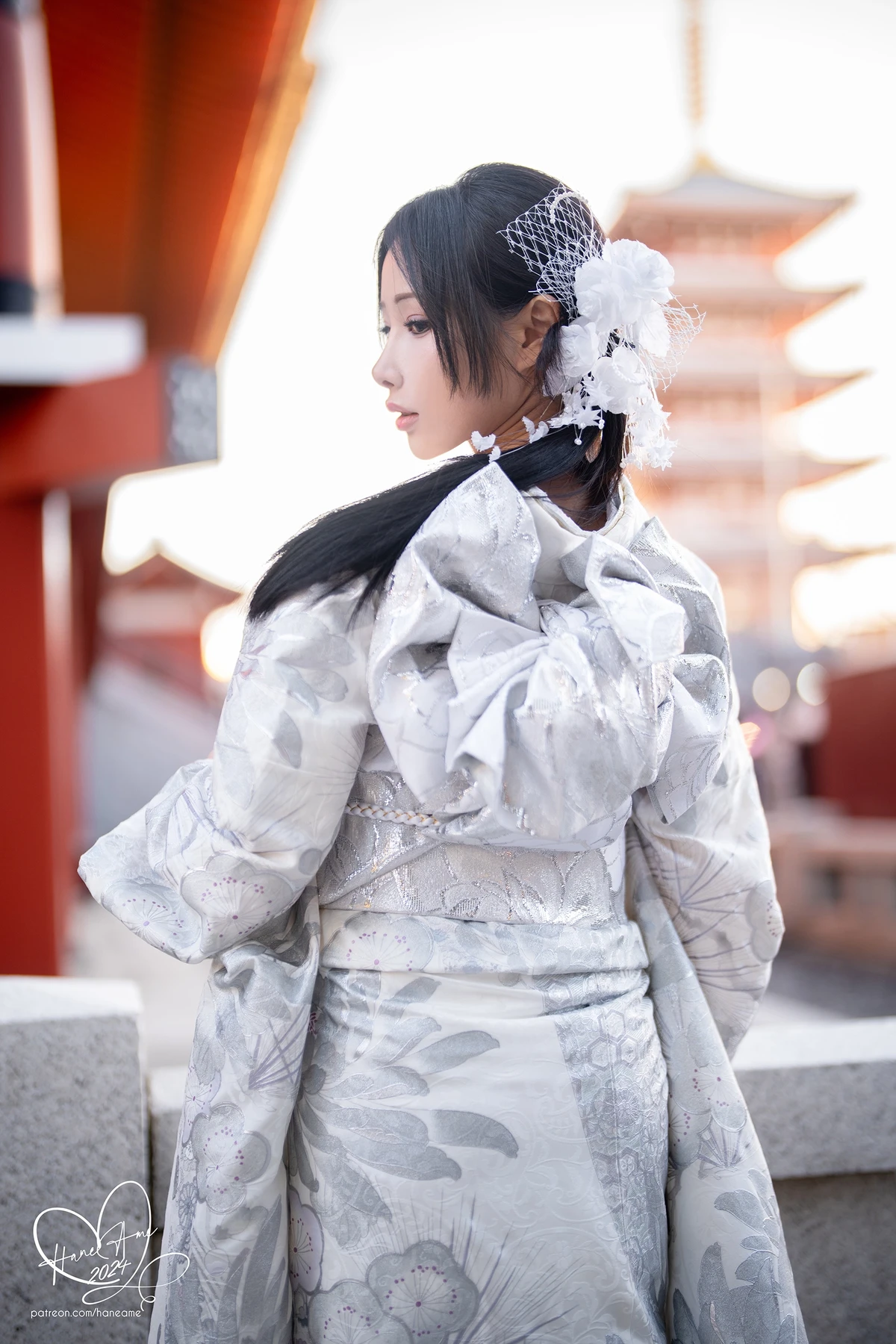 NO.351 Original 2024 New year Silver Kimono - 4预览