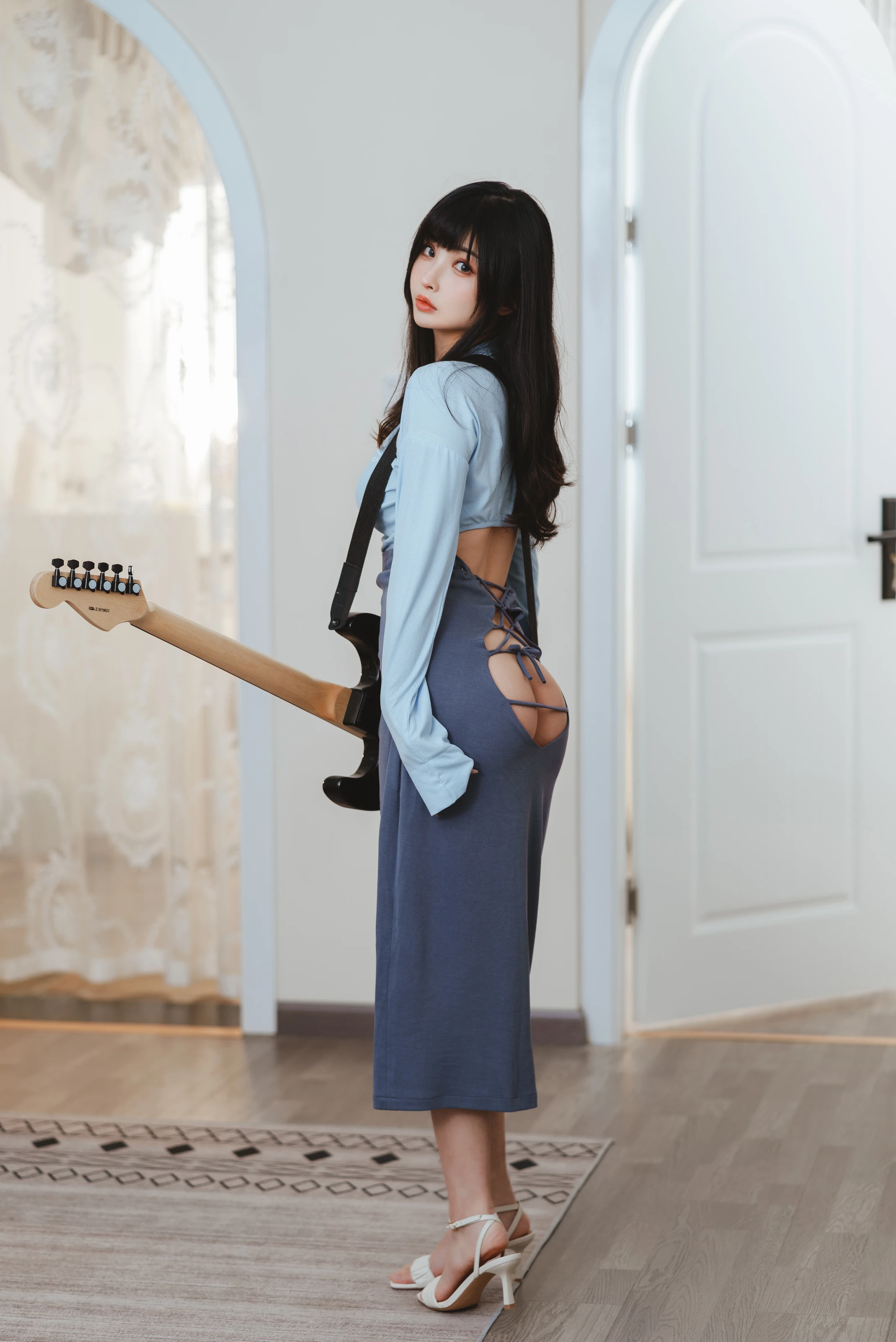 NO.074 吉他妹妹系带裙 - 4预览