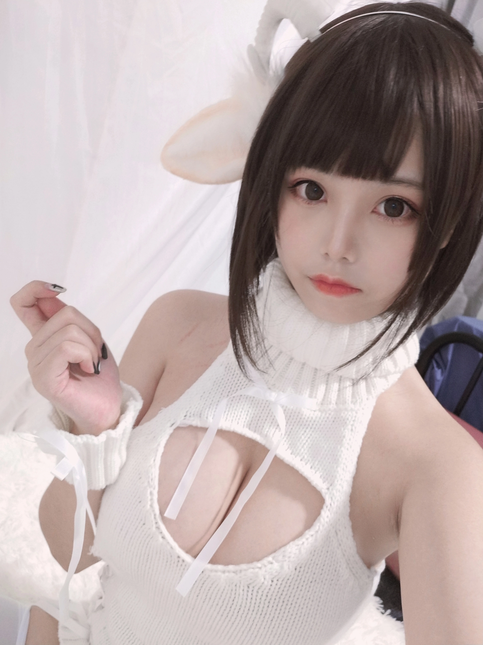 NO.046 白丝毛衣 - 3预览