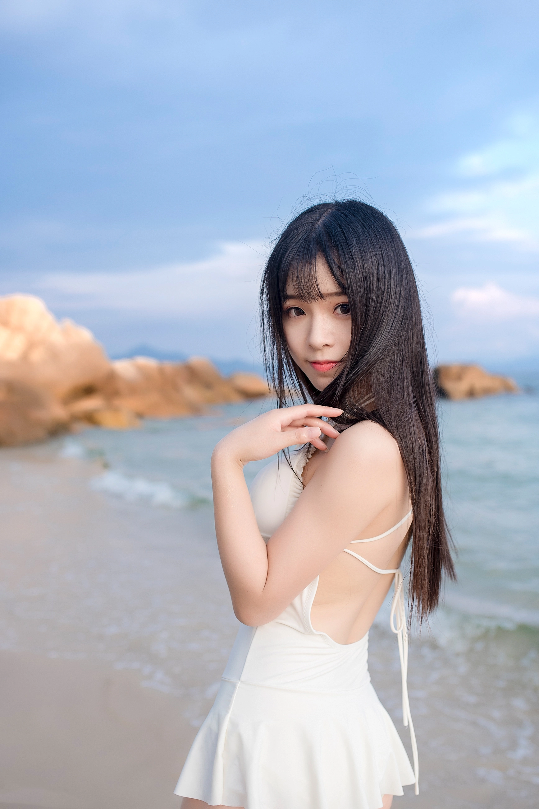 NO.135 纯白的泳衣 - 2预览