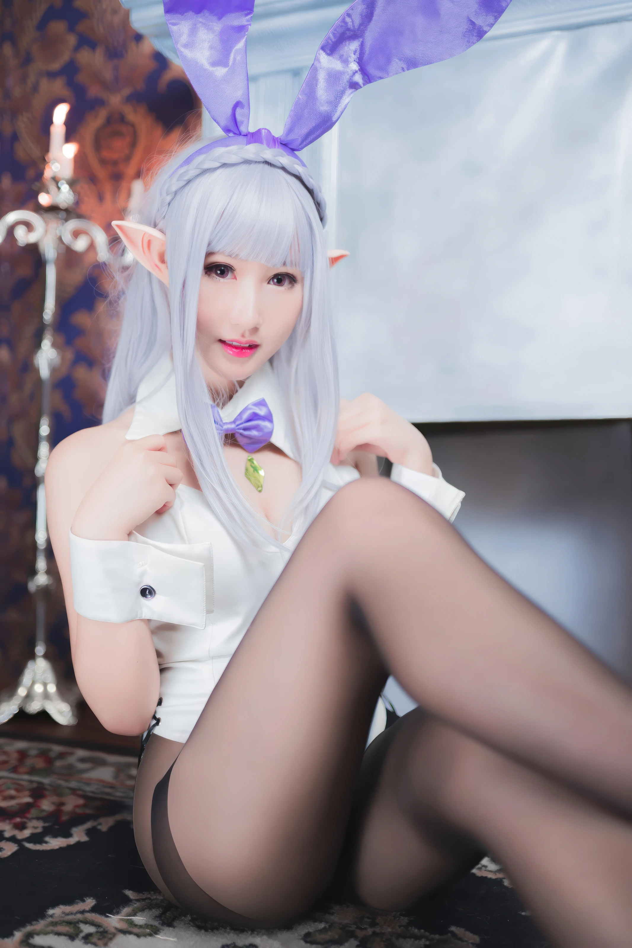 NO.035 从零开始的异世界生活 艾米莉亚兔女郎 - 4预览